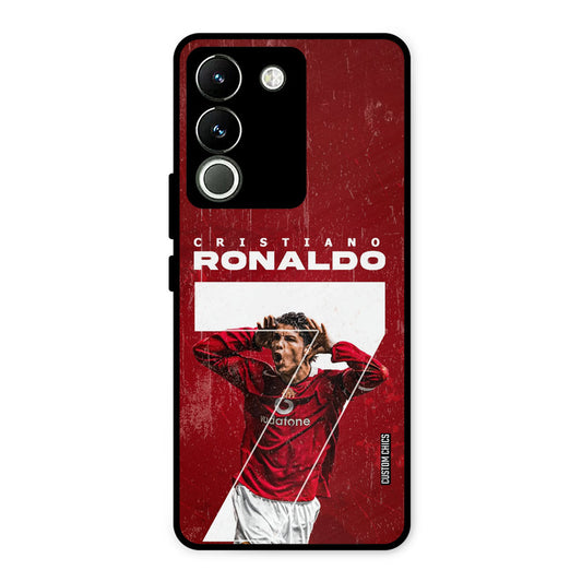 Agressive Ronaldo Vivo Y200 Mobile Back Cover - Sports PrintShield Case