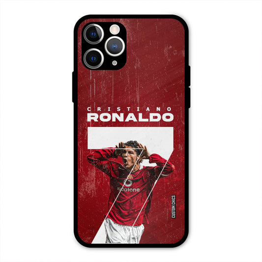 Agressive Ronaldo  iPhone 11 Pro Mobile Back Cover - Sports PrintShield Case