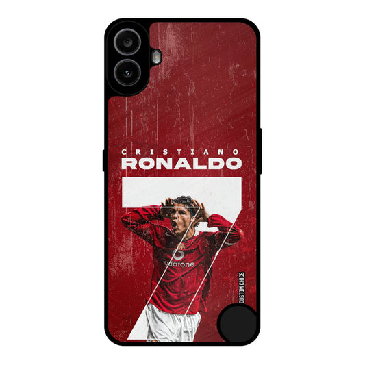 Agressive Ronaldo Nothing CMF Phone 1 Mobile Back Cover - Sports PrintShield Case
