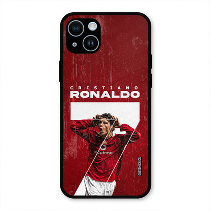 Agressive Ronaldo  iPhone 14 Mobile Back Cover - Sports PrintShield Case