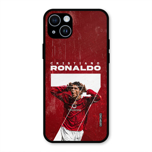 Agressive Ronaldo  iPhone 14 Mobile Back Cover - Sports PrintShield Case