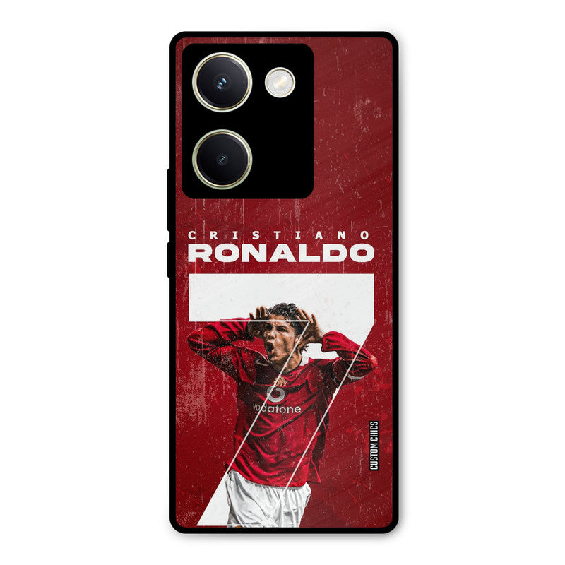 Agressive Ronaldo Vivo Y200 Pro Mobile Back Cover - Sports PrintShield Case