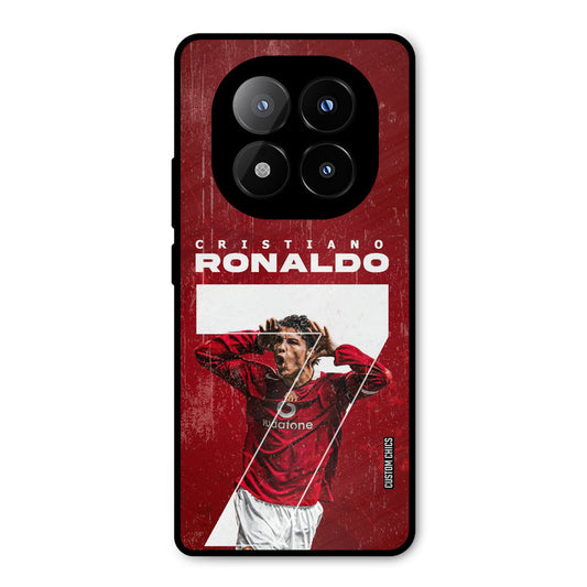 Agressive Ronaldo Redmi Note 14 Pro Plus 5G Mobile Back Cover - Sports PrintShield Case