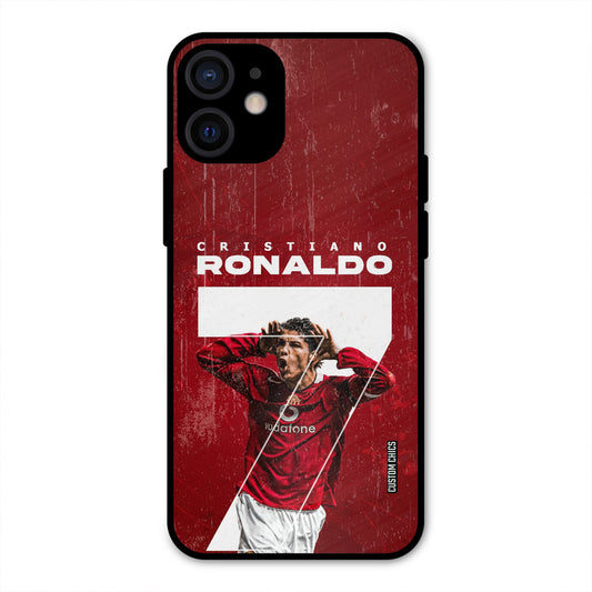 Agressive Ronaldo iPhone 12 Mini Mobile Back Cover - Sports PrintShield Case