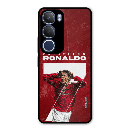 Agressive Ronaldo Vivo Y29 Mobile Back Cover - Sports PrintShield Case