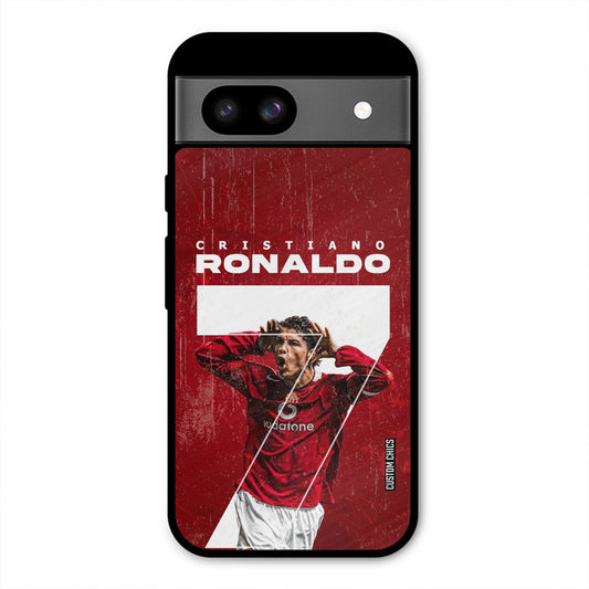 Agressive Ronaldo Google Pixel 8a Mobile Back Cover - Sports PrintShield Case