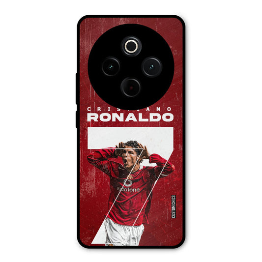 Agressive Ronaldo iQoo Z10 Mobile Back Cover - Sports PrintShield Case