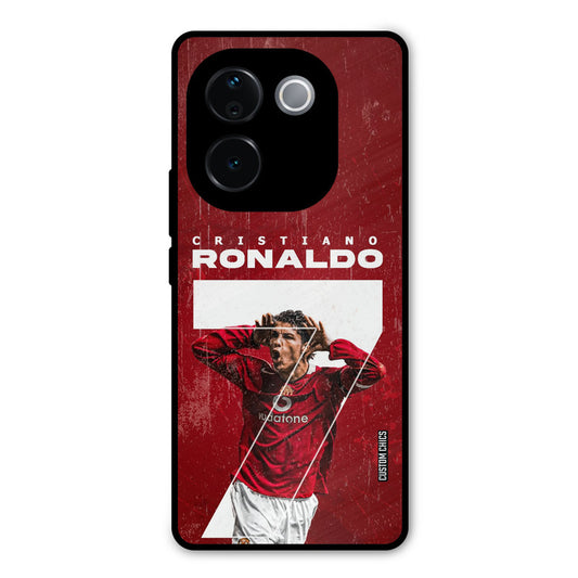 Agressive Ronaldo iQOO Z9s Pro Mobile Back Cover - Sports PrintShield Case