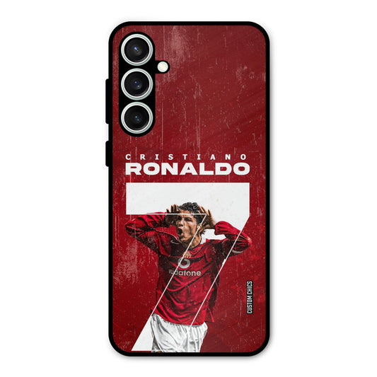 Agressive Ronaldo Samsung Galaxy S23 Mobile Back Cover - Sports PrintShield Case