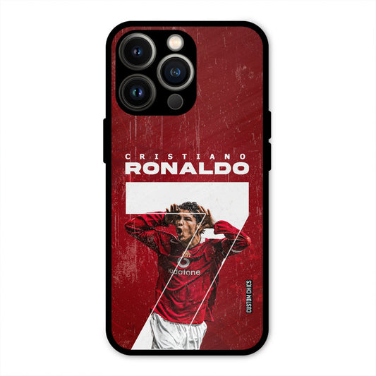 Agressive Ronaldo  iPhone 13 Pro Mobile Back Cover - Sports PrintShield Case