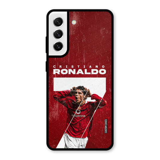 Agressive Ronaldo Samsung Galaxy S21 FE 5G Mobile Back Cover - Sports PrintShield Case