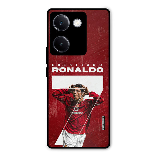 Agressive Ronaldo Vivo Y300 Plus Mobile Back Cover - Sports PrintShield Case