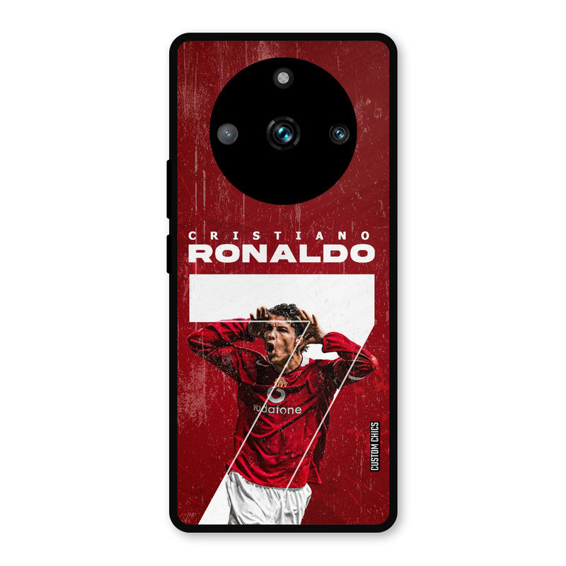 Agressive Ronaldo Realme 11 Pro Plus Mobile Back Cover - Sports PrintShield Case