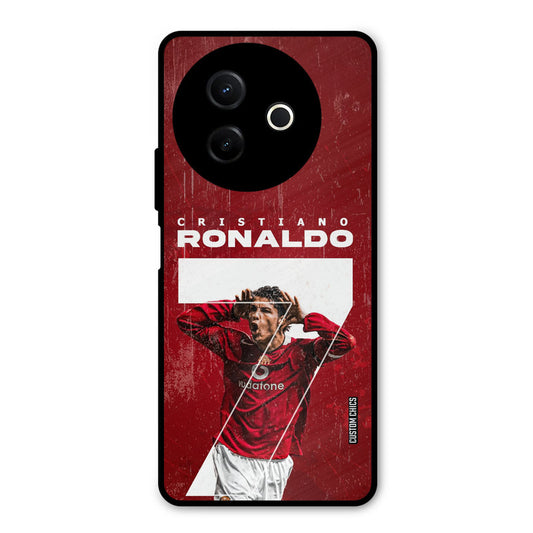 Agressive Ronaldo Vivo Y39 Mobile Back Cover - Sports PrintShield Case