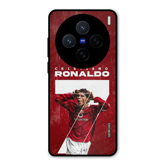 Agressive Ronaldo Vivo X200 Mobile Back Cover - Sports PrintShield Case