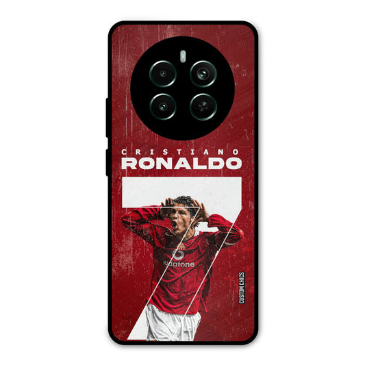 Agressive Ronaldo Realme 12 Plus Mobile Back Cover - Sports PrintShield Case