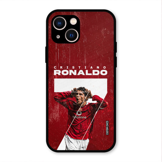 Agressive Ronaldo  iPhone 13 Mobile Back Cover - Sports PrintShield Case