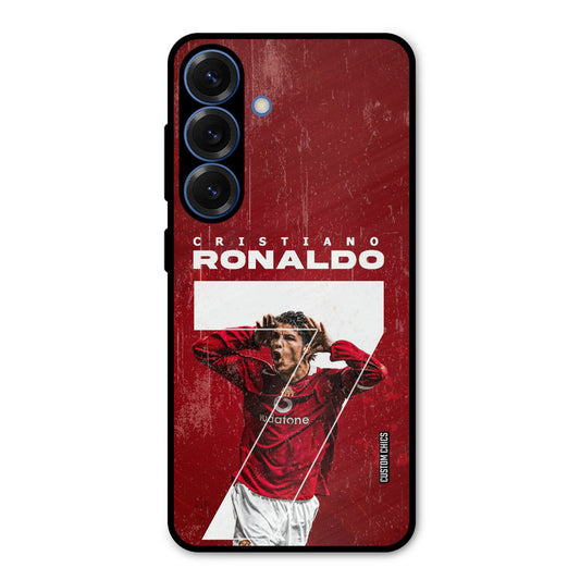 Agressive Ronaldo Samsung Galaxy S25 Plus Mobile Back Cover - Sports PrintShield Case