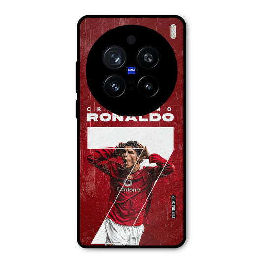 Agressive Ronaldo Vivo X200 Pro Mobile Back Cover - Sports PrintShield Case