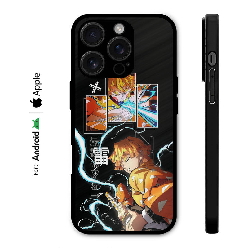 Agressive Zenitsu Case – Premium PrintShield Mobile Cover