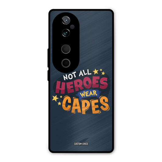 All Heroes Vivo V40 Mobile Back Cover - Typography PrintShield Case