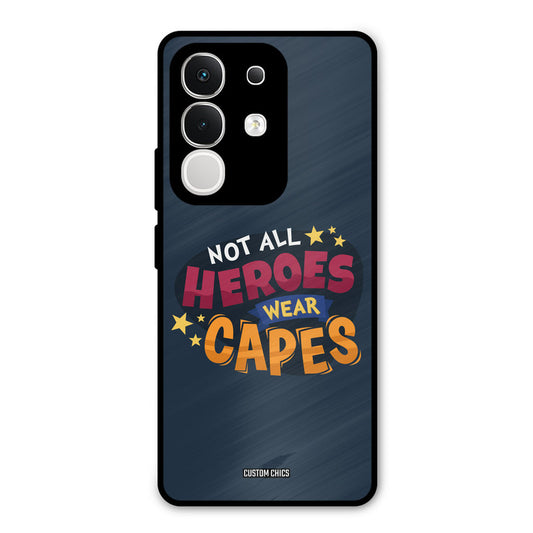 All Heroes iQoo Z10x Mobile Back Cover - Typography PrintShield Case