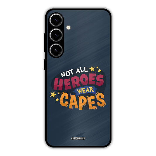 All Heroes Samsung Galaxy S24 Plus Mobile Back Cover - Typography PrintShield Case