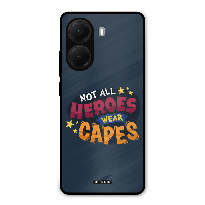 All Heroes Poco X7 Pro Mobile Back Cover - Typography PrintShield Case