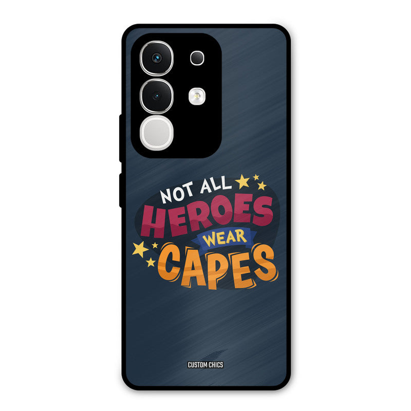 All Heroes Vivo T4x Mobile Back Cover - Typography PrintShield Case