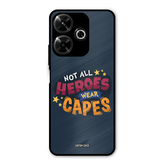 All Heroes Poco M6 Plus 5G Mobile Back Cover - Typography PrintShield Case