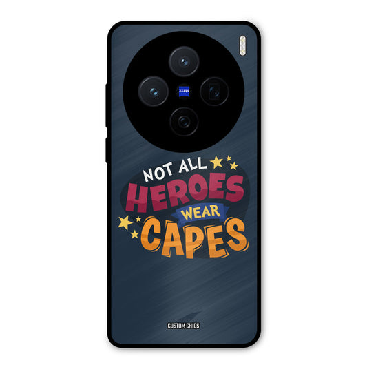 All Heroes Vivo X200 Mobile Back Cover - Typography PrintShield Case