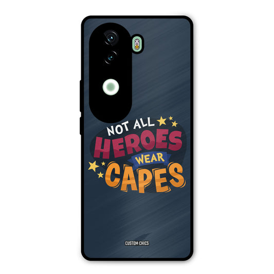 All Heroes iQOO Z9s Mobile Back Cover - Typography PrintShield Case