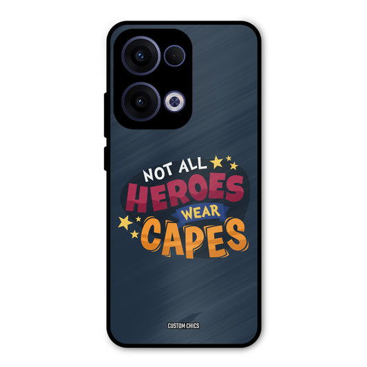 All Heroes Oppo Reno 13 5G Mobile Back Cover - Typography PrintShield Case
