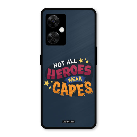 All Heroes OnePlus Nord CE 3 Lite Mobile Back Cover - Typography PrintShield Case