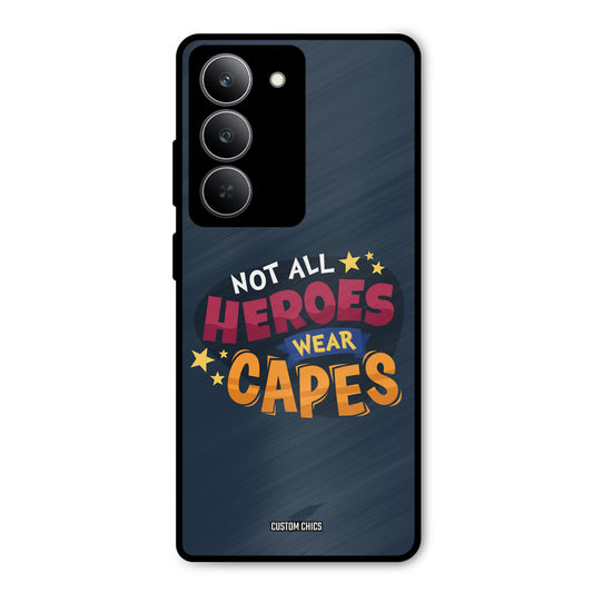 All Heroes Realme 14x Mobile Back Cover - Typography PrintShield Case