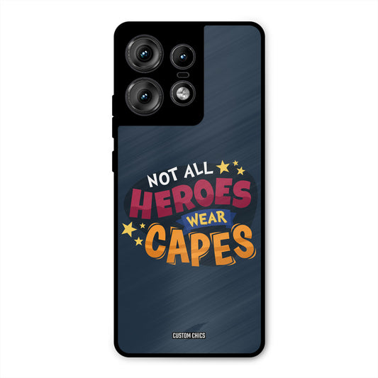 All Heroes Motorola Edge 50 Pro Mobile Back Cover - Typography PrintShield Case