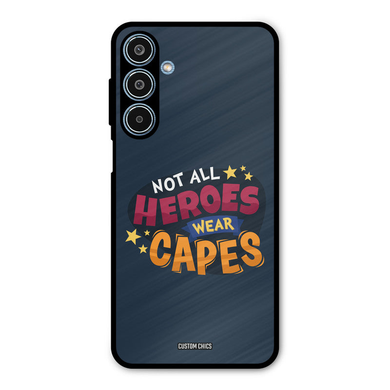 All Heroes Samsung Galaxy M35 5G Mobile Back Cover - Typography PrintShield Case