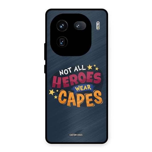 All Heroes iQOO 12 Mobile Back Cover - Typography PrintShield Case