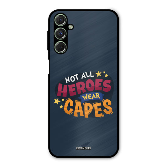 All Heroes Samsung Galaxy M34 Mobile Back Cover - Typography PrintShield Case