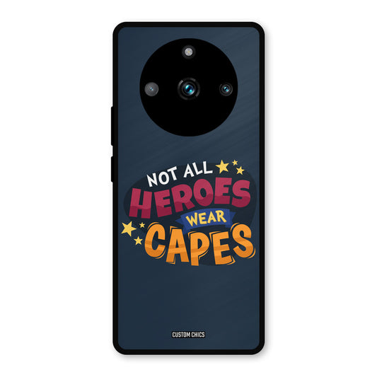 All Heroes Realme 11 Pro Plus Mobile Back Cover - Typography PrintShield Case