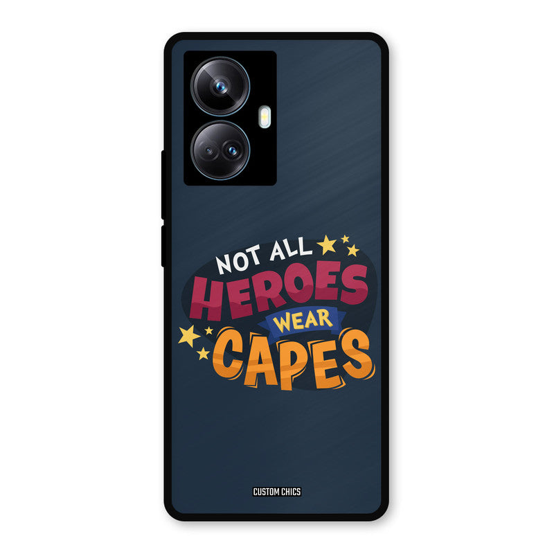 All Heroes Realme 10 Pro Plus Mobile Back Cover - Typography PrintShield Case