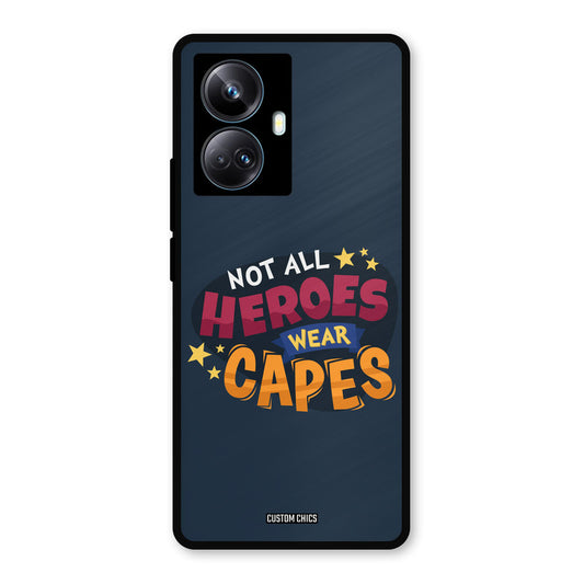 All Heroes Realme 10 Pro Plus Mobile Back Cover - Typography PrintShield Case