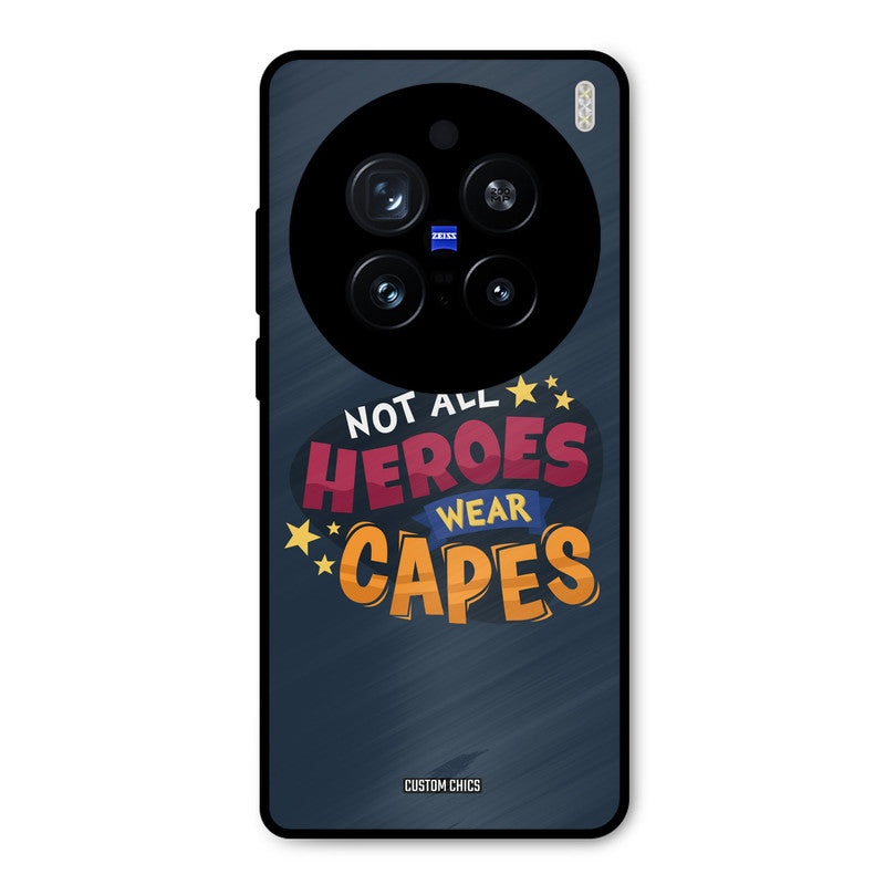 All Heroes Vivo X200 Pro Mobile Back Cover - Typography PrintShield Case