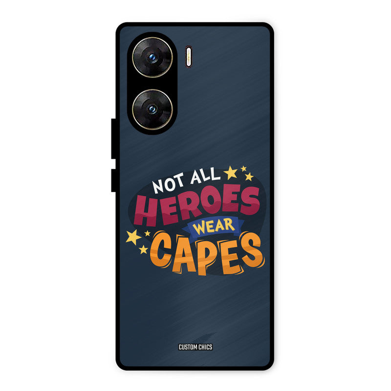 All Heroes Vivo V29e Mobile Back Cover - Typography PrintShield Case