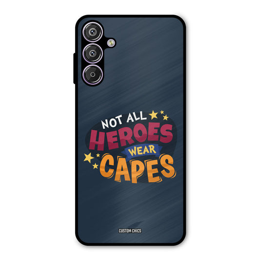 All Heroes Samsung Galaxy F15 Mobile Back Cover - Typography PrintShield Case