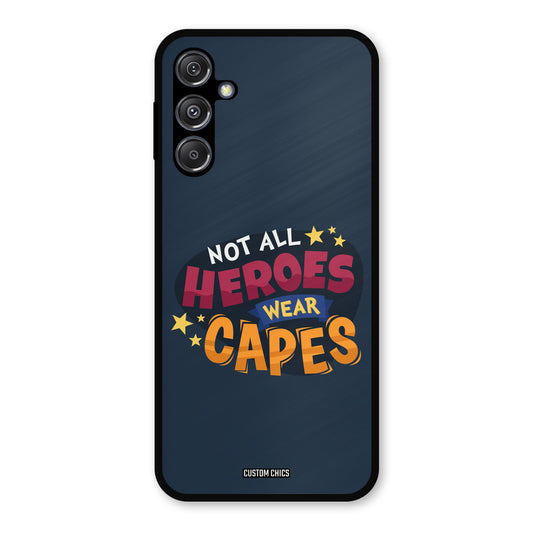 All Heroes Samsung Galaxy M34 5G Mobile Back Cover - Typography PrintShield Case