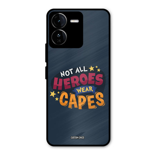All Heroes iQOO Z9 Mobile Back Cover - Typography PrintShield Case