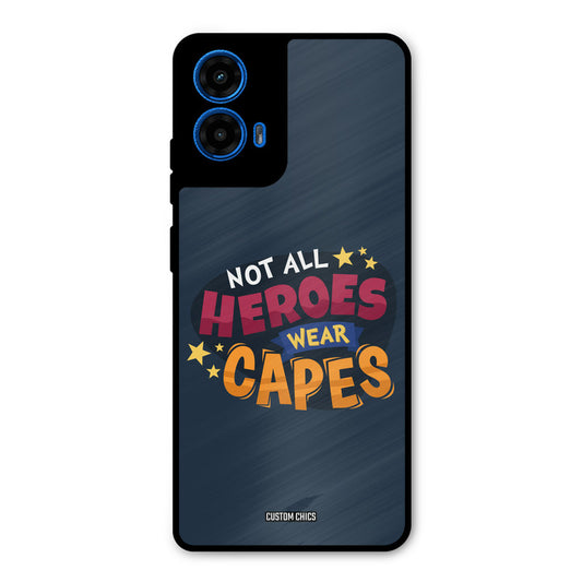 All Heroes Moto G45 Mobile Back Cover - Typography PrintShield Case