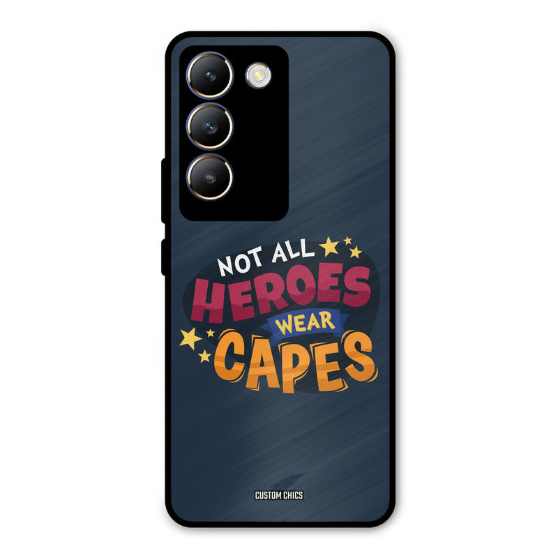 All Heroes Vivo Y200e Mobile Back Cover - Typography PrintShield Case
