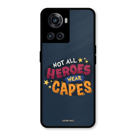 All Heroes OnePlus 10R Mobile Back Cover - Typography PrintShield Case